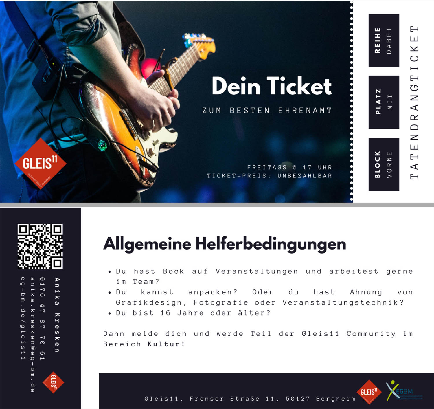 2021 08 Ticket fuer Ehrenamt Gleis11