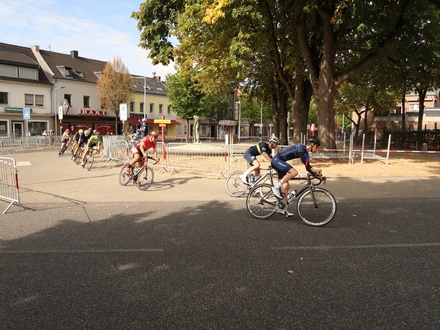 47. Erftpokal 2022 Kurve am Glasbläserbrunnen